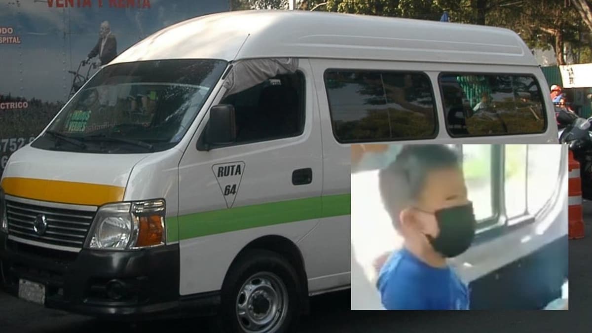 “Te dejaron solito”: Padres olvidan a su hijo en una combi de Tabasco