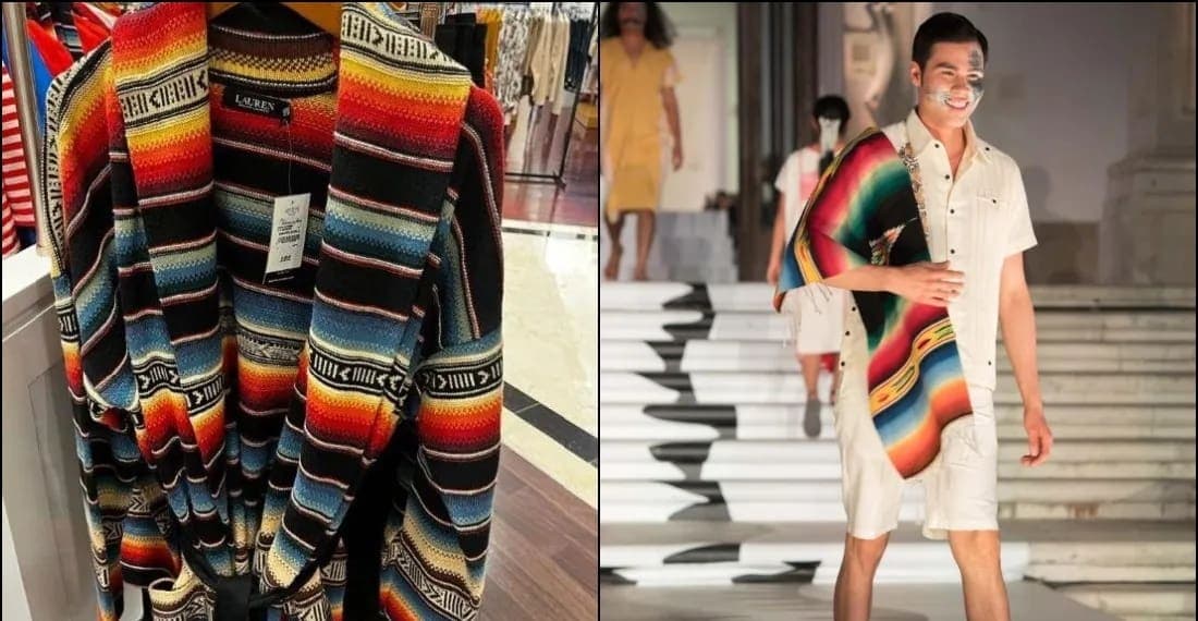 Ralph Lauren admite plagio del sarape y ordena retirarlo de todas las tiendas