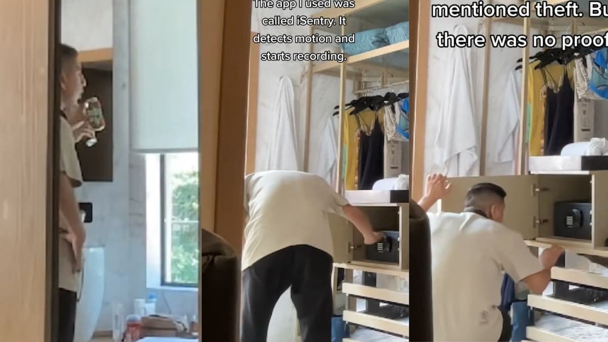 VIDEO: Turista exhibe a trabajador de hotel en Quintana Roo revisando sus pertenencias