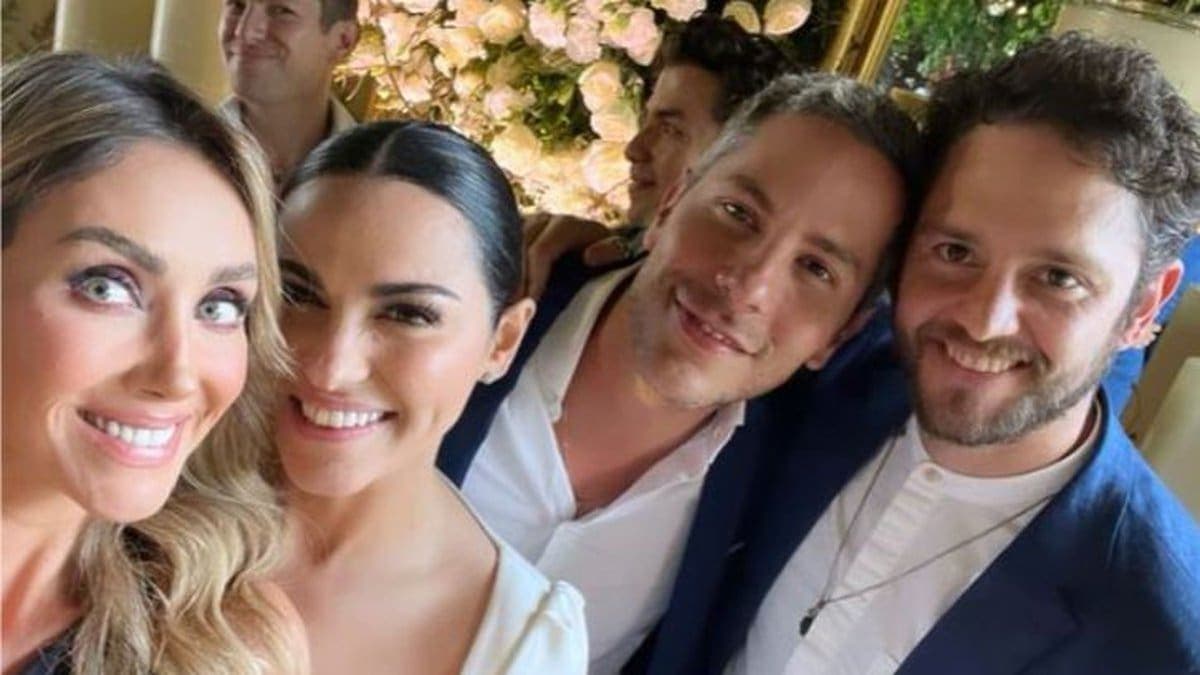 VIDEO: Así fue el reencuentro de RBD en la boda de Maite Perroni