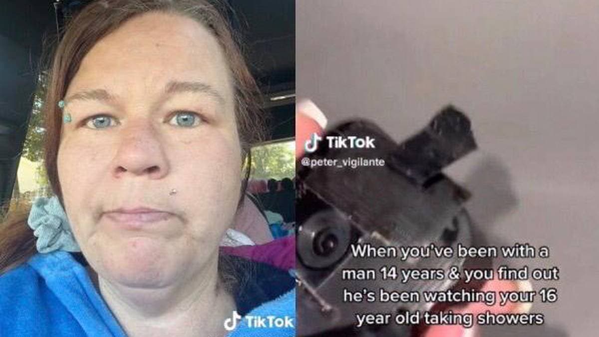 Mujer descubre cámara con la que su marido espiaba a su hija en la ducha