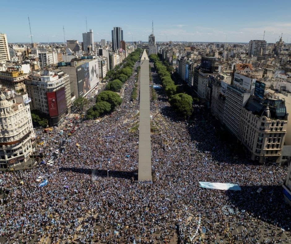 Video: Así han sido los festejos en Argentina tras ganar el Mundial Qatar 2022