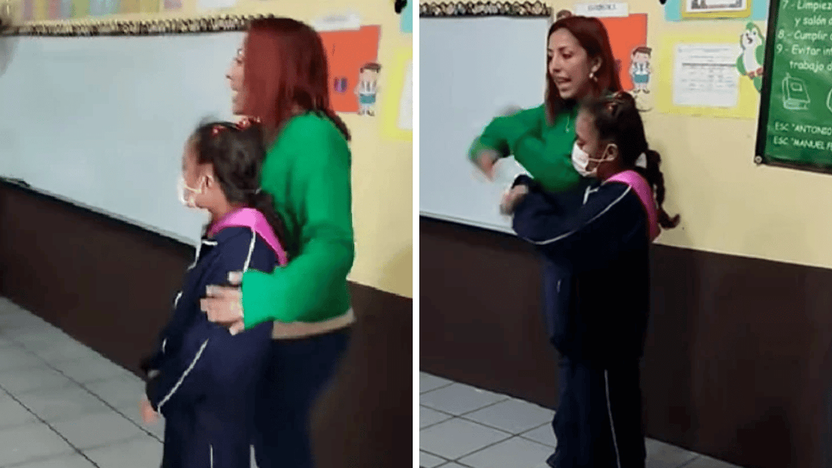 VIDEO: Maestra enseña lenguaje de señas a sus alumnos para que se comuniquen con una compañera