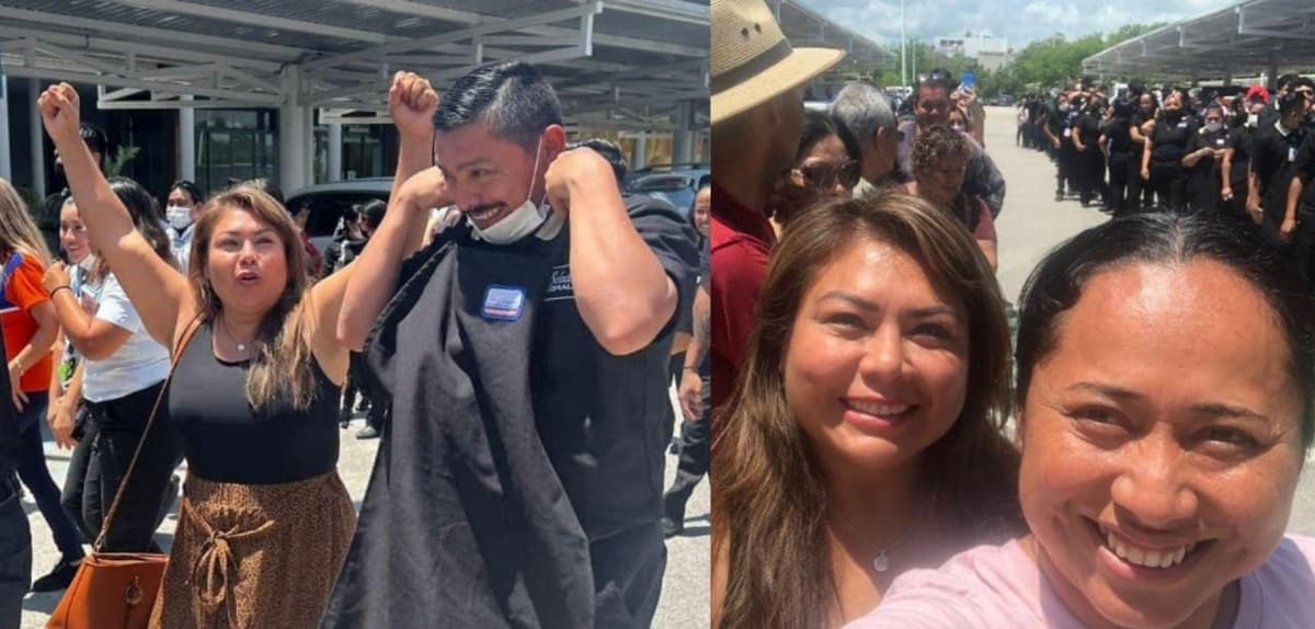 Tulum Mágico: Romalda Dzul finge apoyo de la gente; era el simulacro de Chedraui