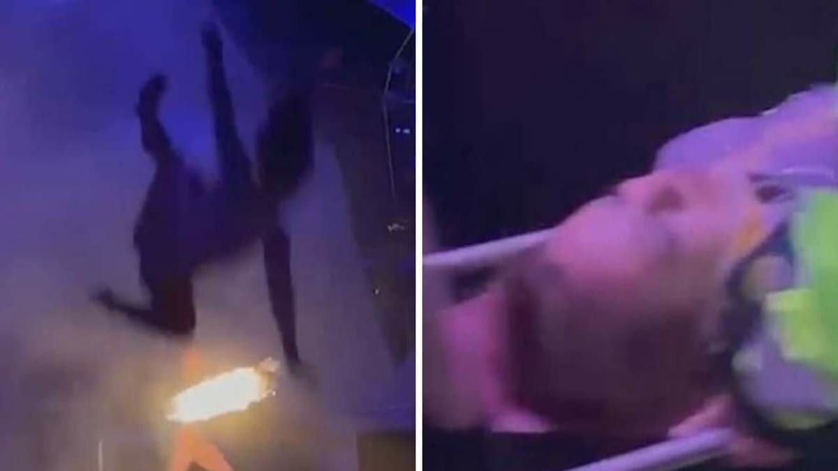 VIDEO: Bailarina cae desde lo alto de un escenario en pleno show de Coachella