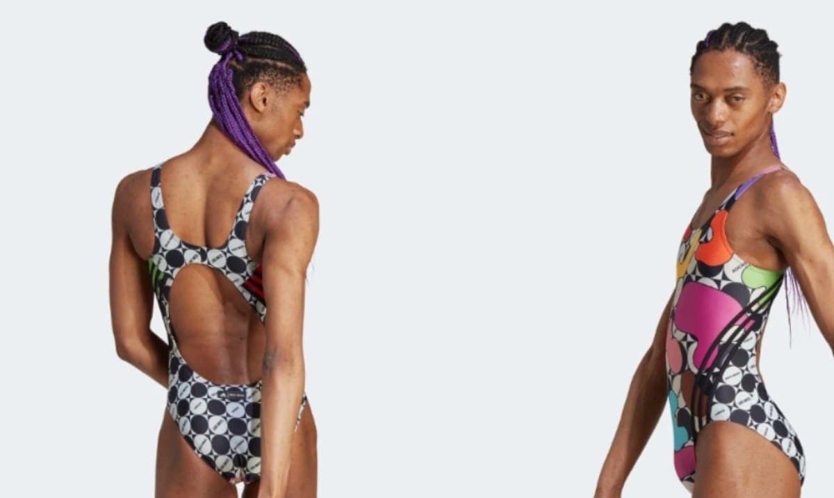 VIDEO: Adidas lanza campaña Pride 2023 con hombre vistiendo traje de baño femenino
