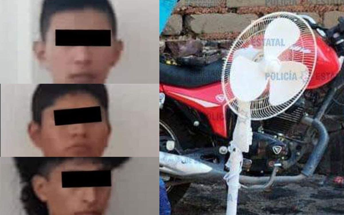 Sujetos roban ventilador y bomba de agua en Edomex