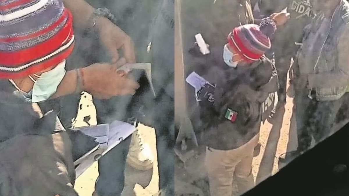 Captan a agentes del INM extorsionando a migrantes en Jalisco