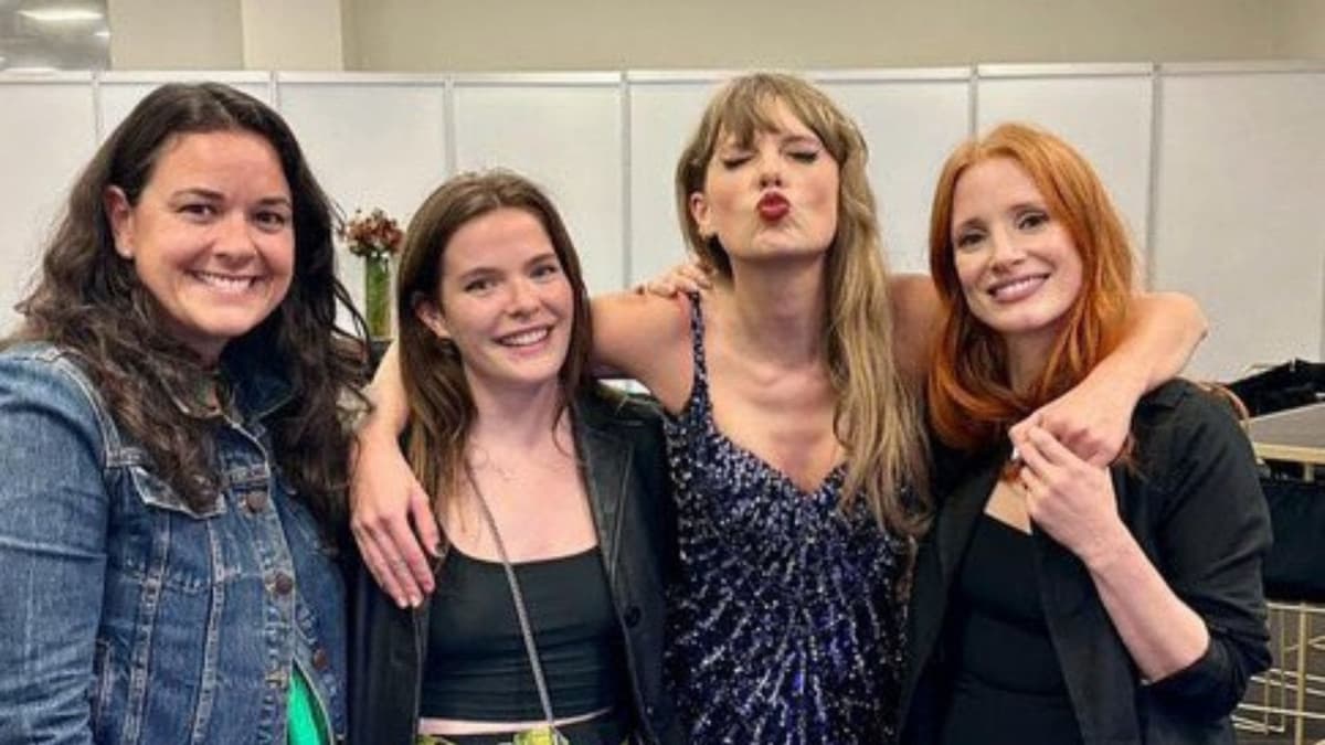 The Eras Tour: Jessica Chastain vino a CDMX para ver a Taylor Swift