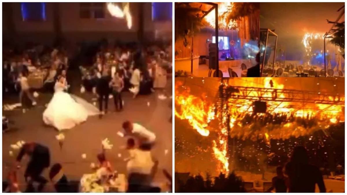 Video: Incendio durante boda en Irak deja más de 100 muertos y 150 heridos