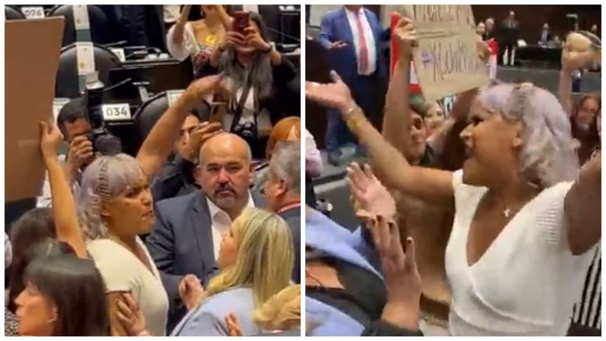 Video: "Mugrosa", "deja de ladrar", así se confrontó María Clemente con diputadas del PRI