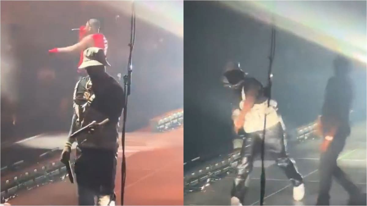 Video: El rapero 50 Cent avienta el micrófono a fan y la golpea en la cabeza
