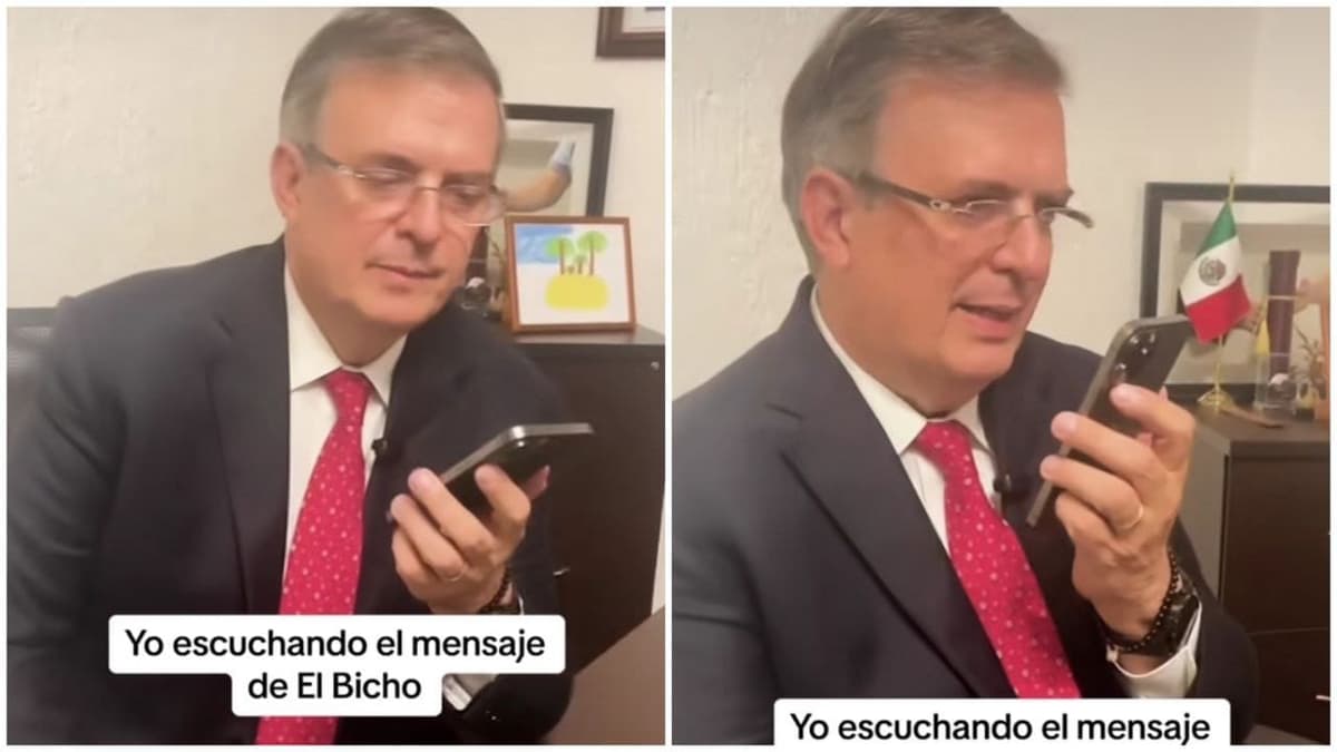 Video: Marcelo Ebrard se motiva con audios de CR7