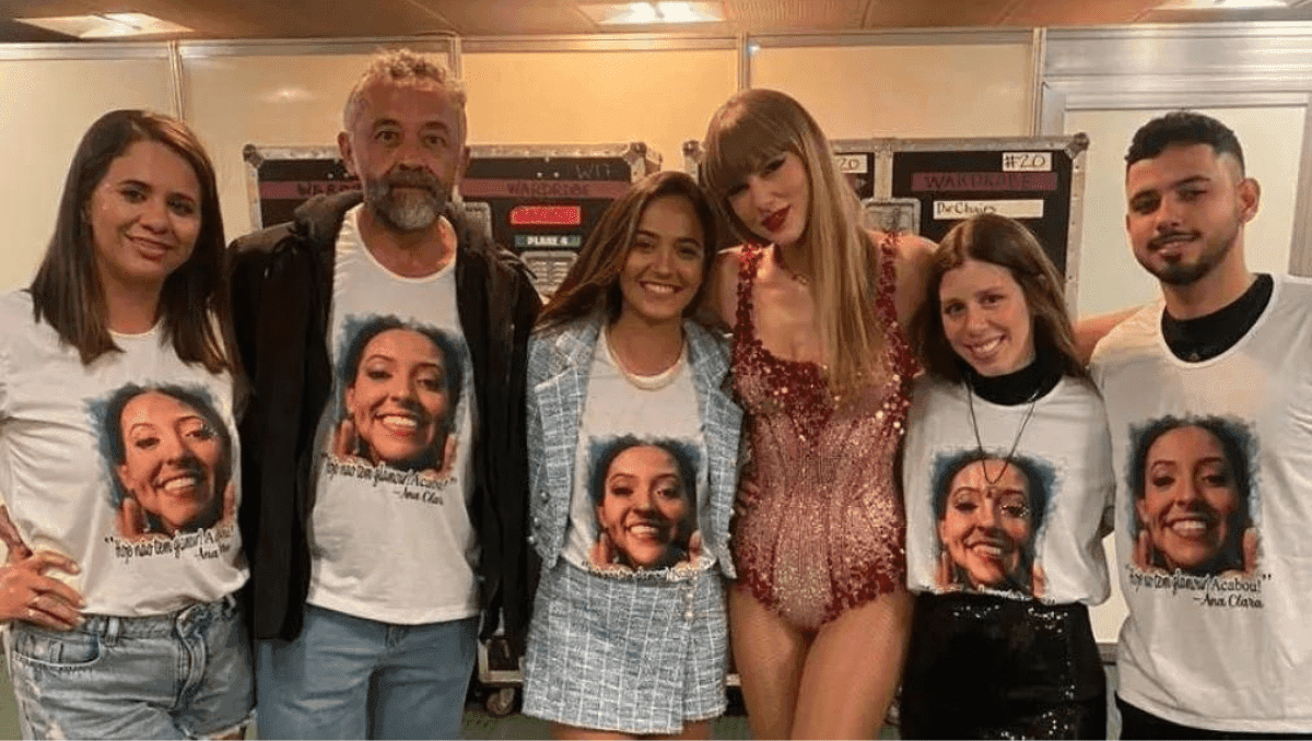 Taylor Swift se reúne con la familia de Ana Clara Benavides, la fan que falleció en el primer show de la cantante en Río de Janeiro