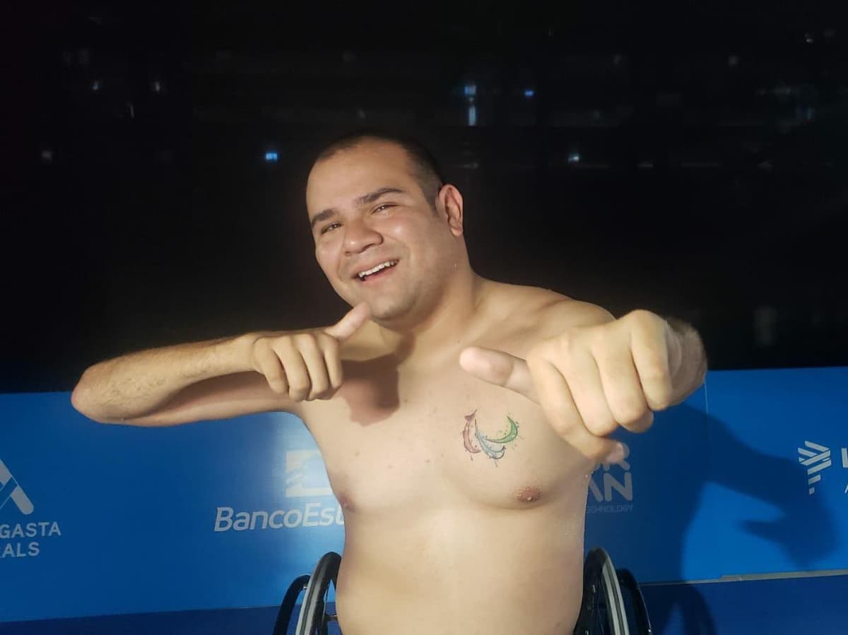 Mexicano Diego López suma su tercera medalla en los Juegos Parapanamericanos Santiago 2023 y rompe récord