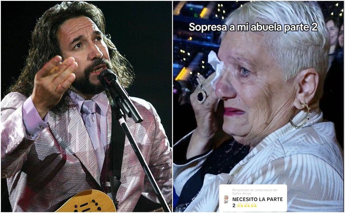 VIDEO: Abuelita rompe en llanto en el concierto de Marco Antonio Solís y se hace viral en TikTok
