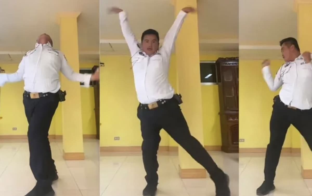 VIDEO: Policía baila coreografía de Lady Gaga y enloquece a todo TikTok