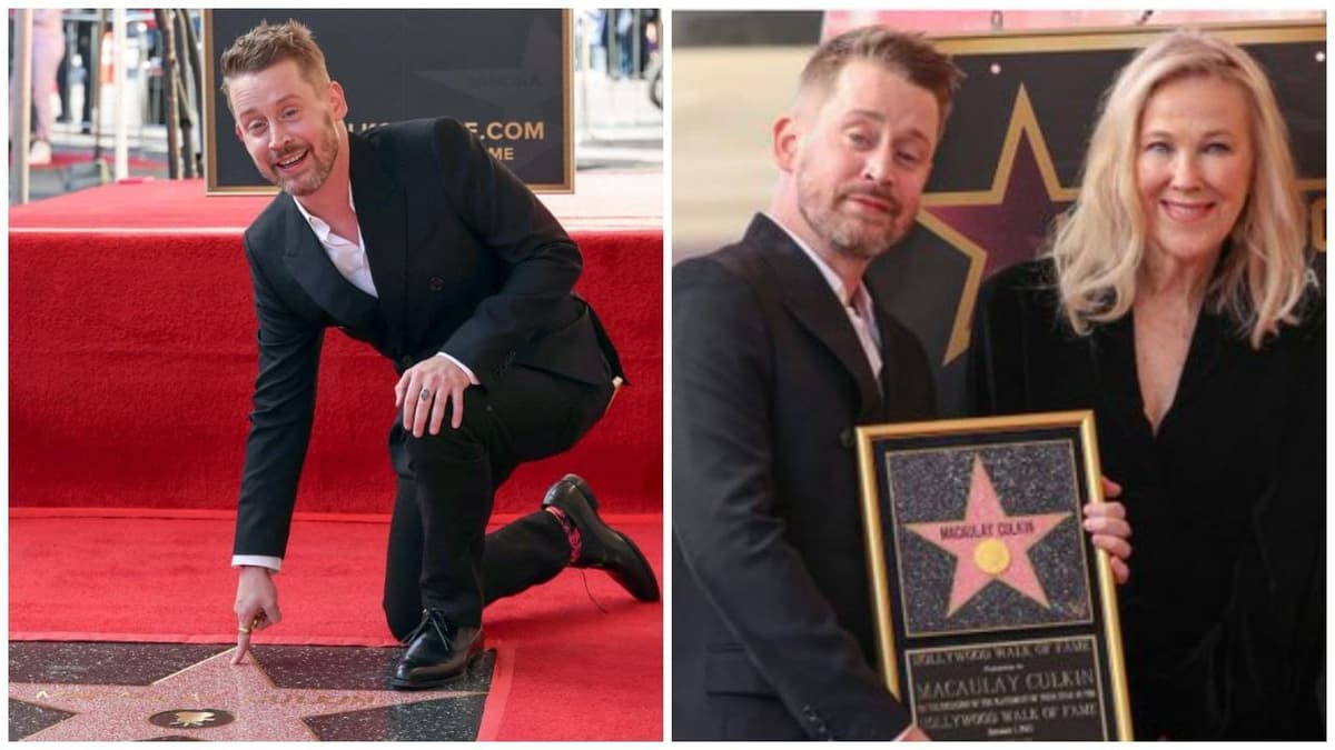 Video: Macaulay Culkin, de ‘Mi pobre angelito‘, recibe estrella en el Paseo de la Fama de Hollywood