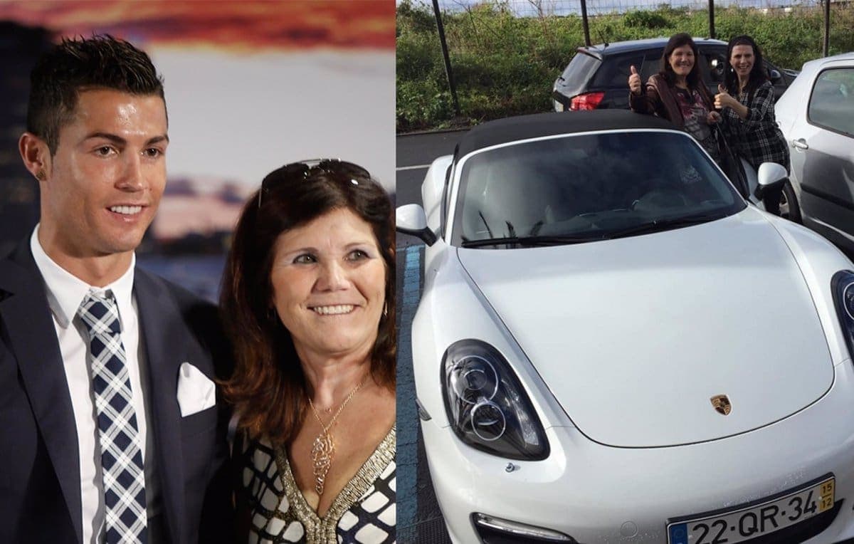 Regala Cristiano Ronaldo lujoso Porsche a su mamá por su cumpleaños