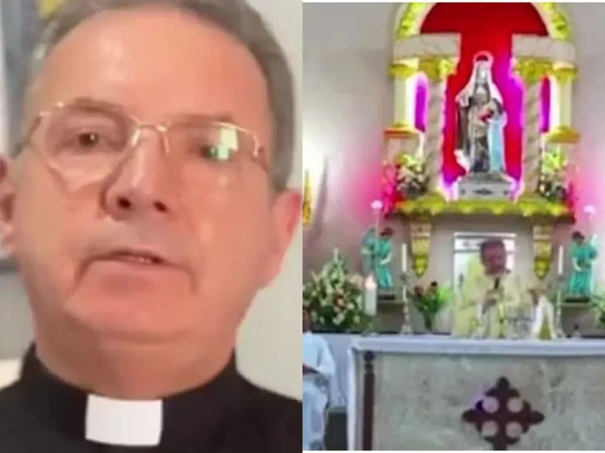 "Debe ser una pareja pobre": Sacerdote se queja de la decoración de la iglesia durante una boda
