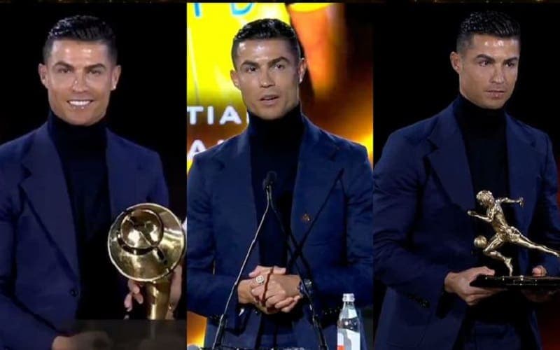 Cristiano Ronaldo, orgulloso de ganarle a Erling Haaland como el máximo goleador de 2023