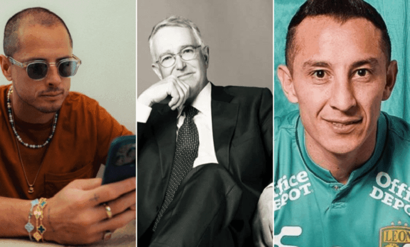 Ricardo Salinas Pliego hace burla del regreso de Chicharito Hernández y Andrés Guardado