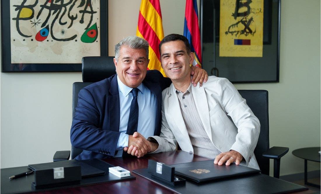 Joan Laporta aseguró que Rafael Márquez es opción para dirigir al FC Barcelona