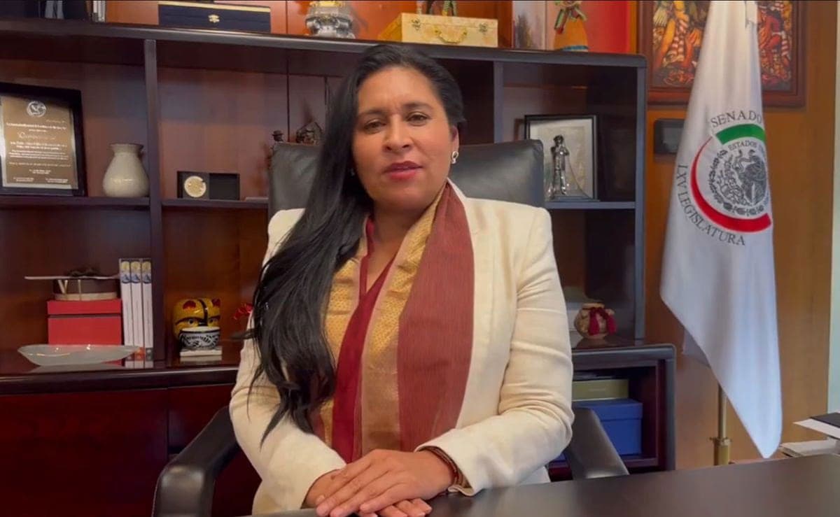 VIDEO: Se disculpa presidenta del Senado por Morena  tras llamar "pinche loca" a la senadora Kenia López