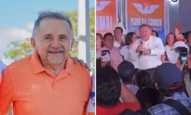 Lo traiciona el subconsciente: "Vamos a pintar de verde" dice José Luis Pech, líder de MC en Quintana Roo (Video)