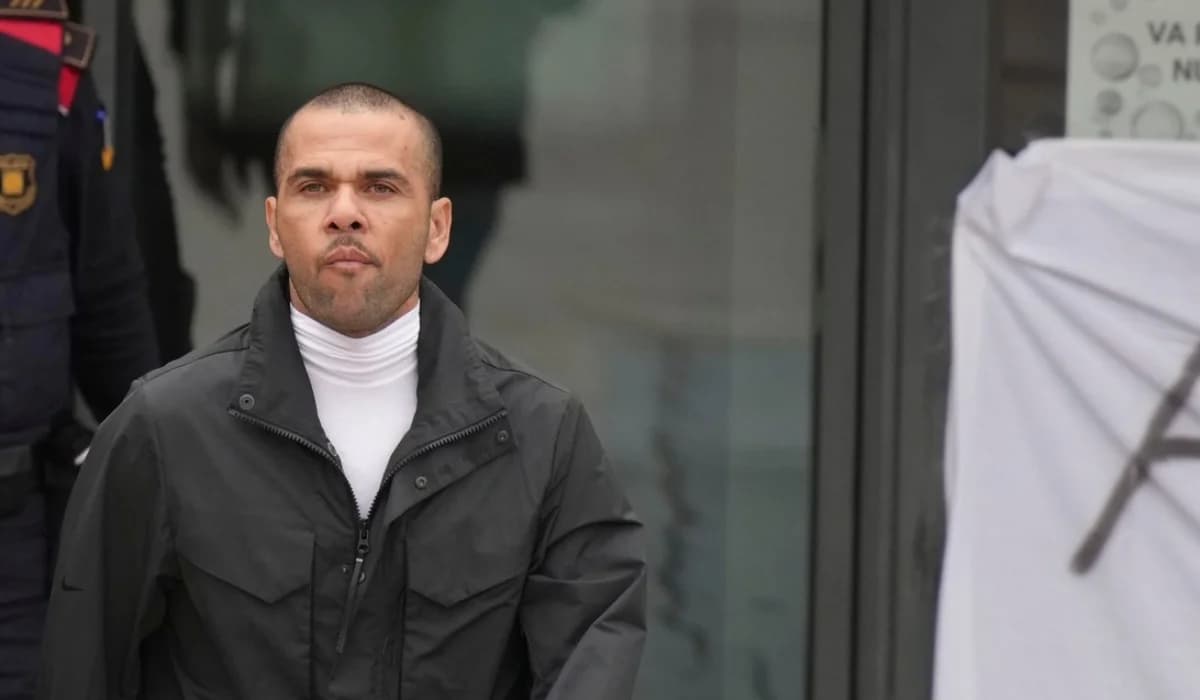 Dani Alves tuvo fiesta en su casa tras haber recibido la libertad condicional en Barcelona