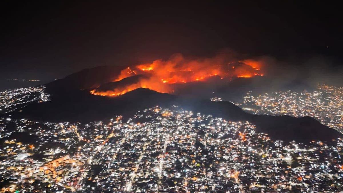 Incendio en Acapulco: suspenden clases por fuerte siniestro que también afecta a Chilpancingo