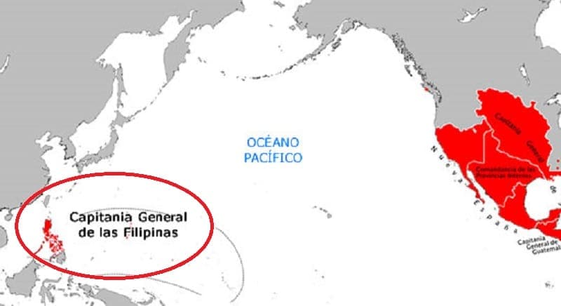 Filipinas era parte de México: así era el mapa de nuestro país en esa época