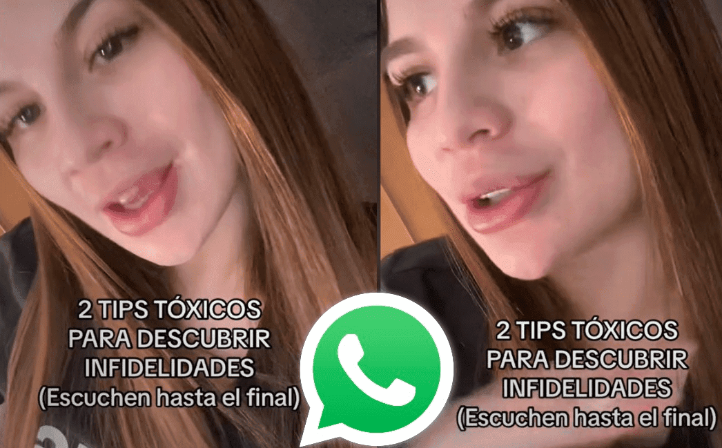 VIDEO: Mujer comparte tips "tóxicos" para descubrir infidelidades en WhatsApp y se vuelve viral