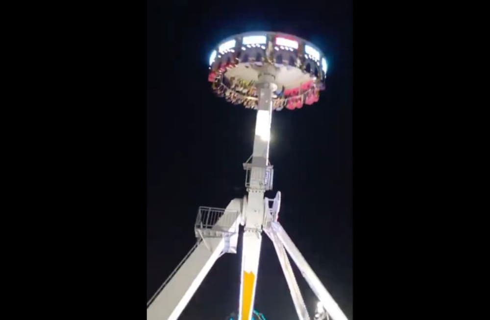 Video: Un hombre quedó herido en un parque de atracciones por intentar salvar a un perro