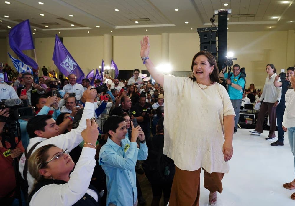 Xóchitl Gálvez lidera intención de voto, según sondeo de Massive Caller