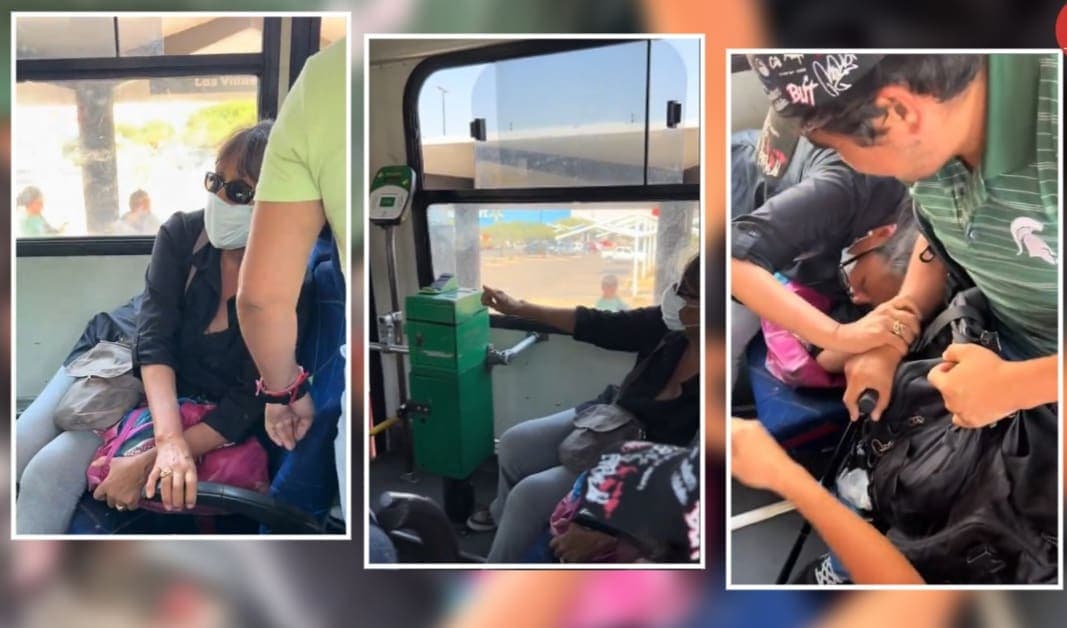 VIDEO: Exhiben a mujer en transporte público de Guadalajara que no dejó sentar a hombre convaleciente