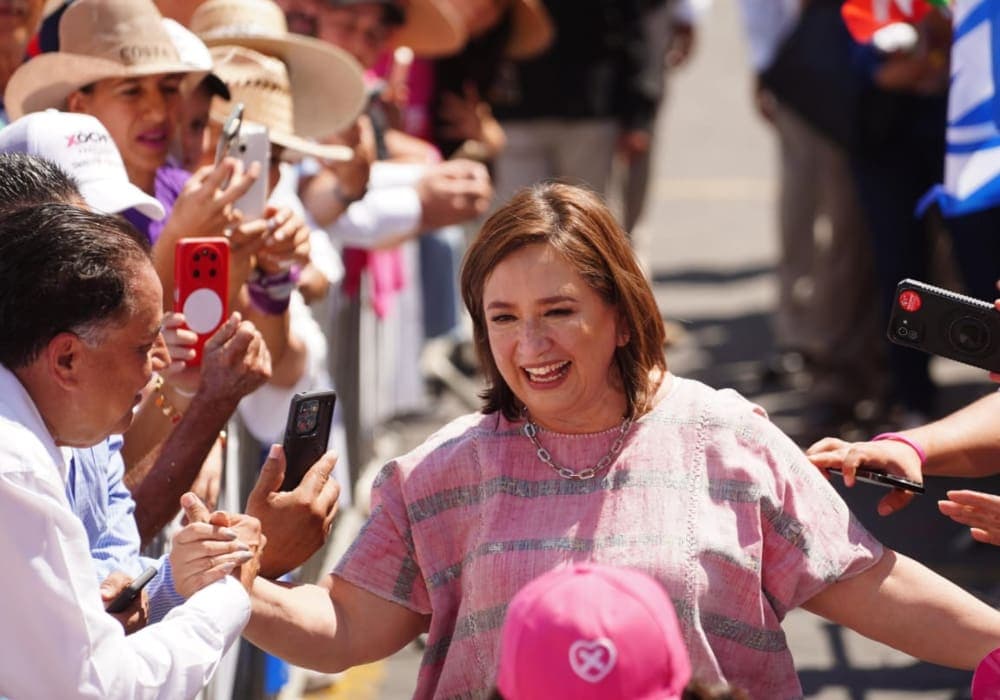 Xóchitl Gálvez dice que Morena es el partido político que representa a los delincuentes