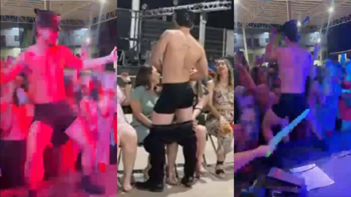 Video: Colegio católico de Hermosillo celebró el Día de las Madres con show de strippers