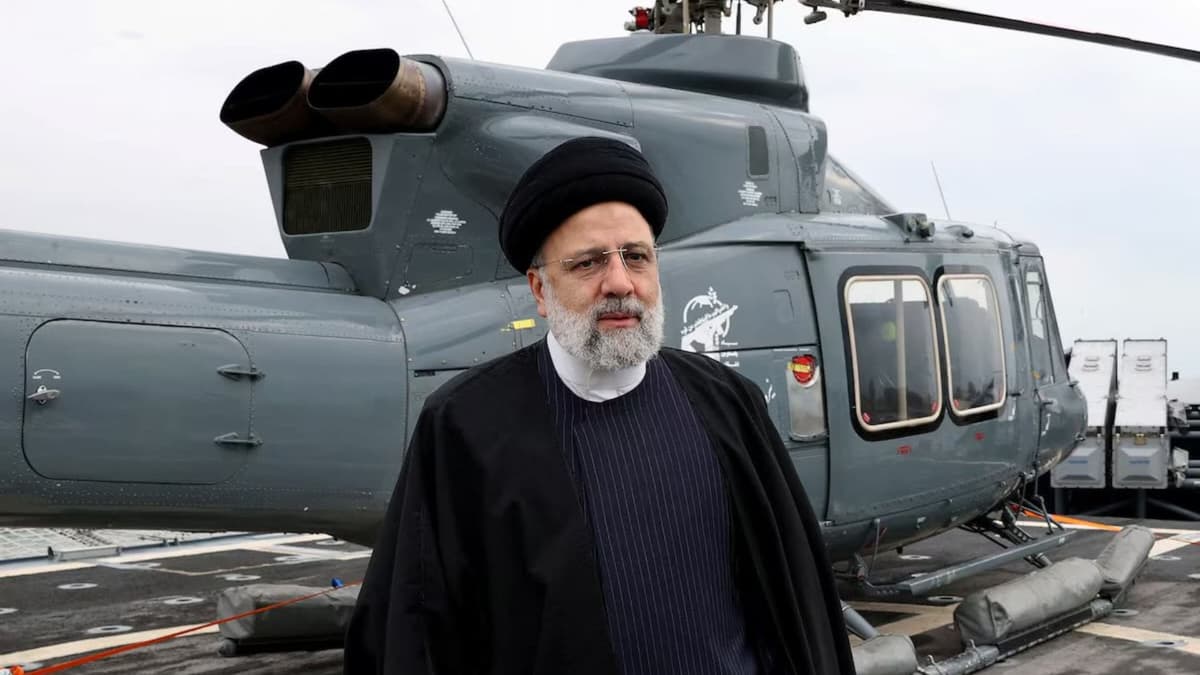 Se estrella helicóptero que transportaba al presidente de Irán Ebrahim Raisi