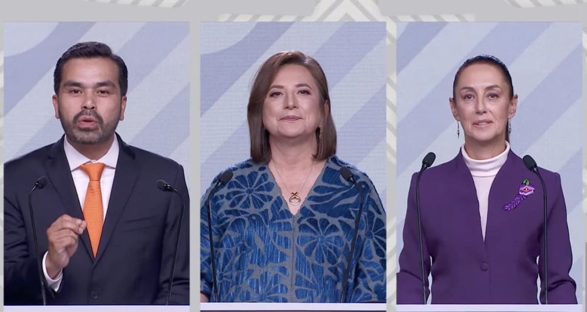 Así fue el tercer y último debate presidencial entre Claudia Sheinbaum, Xóchitl Gálvez y Álvarez Máynez