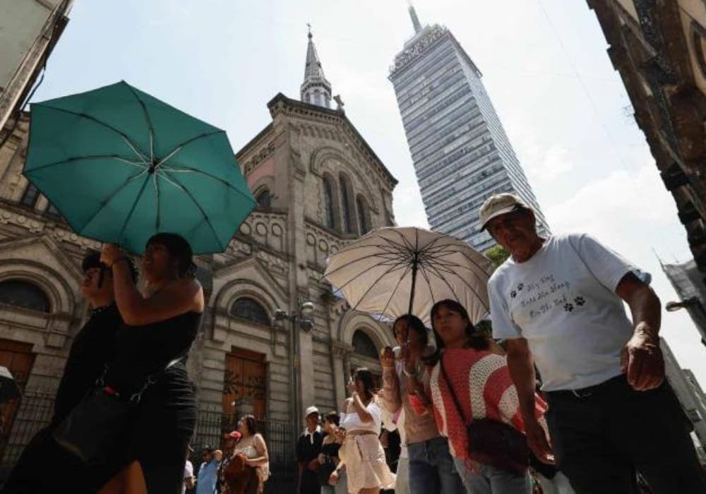 Servicio Meteorológico Nacional pronostica temperaturas superiores a 45 grados en 19 estados