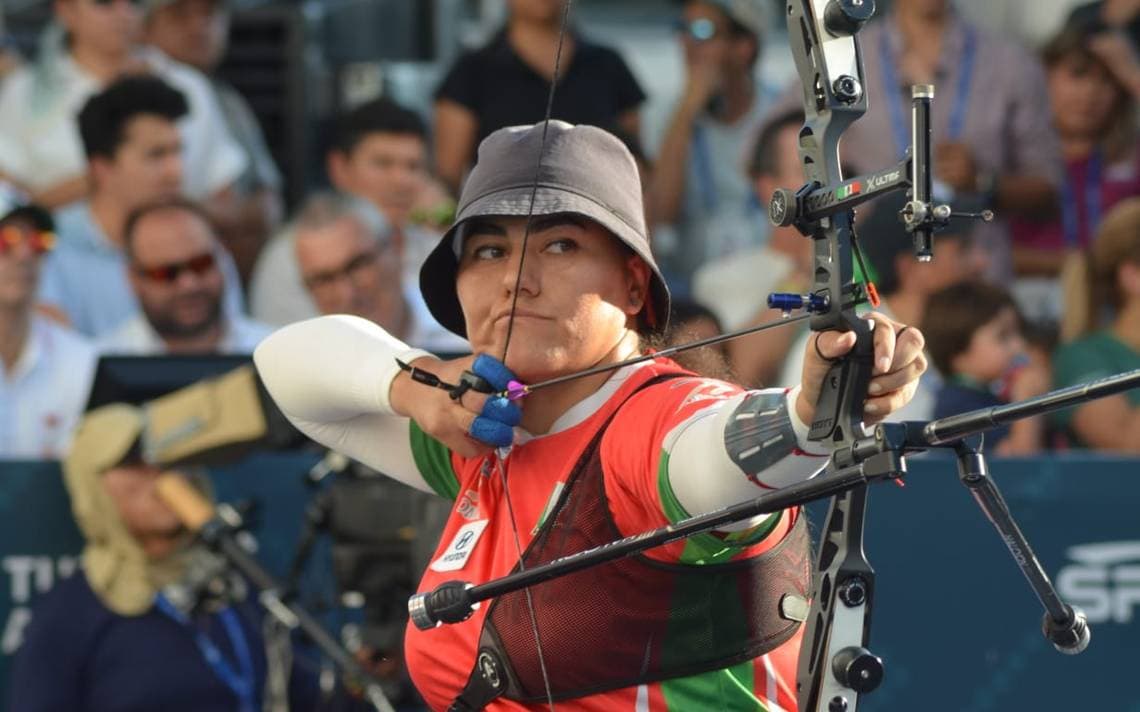 Mexicana Alejandra Valencia conquista la medalla de bronce en la Copa del Mundo de Tiro con Arco