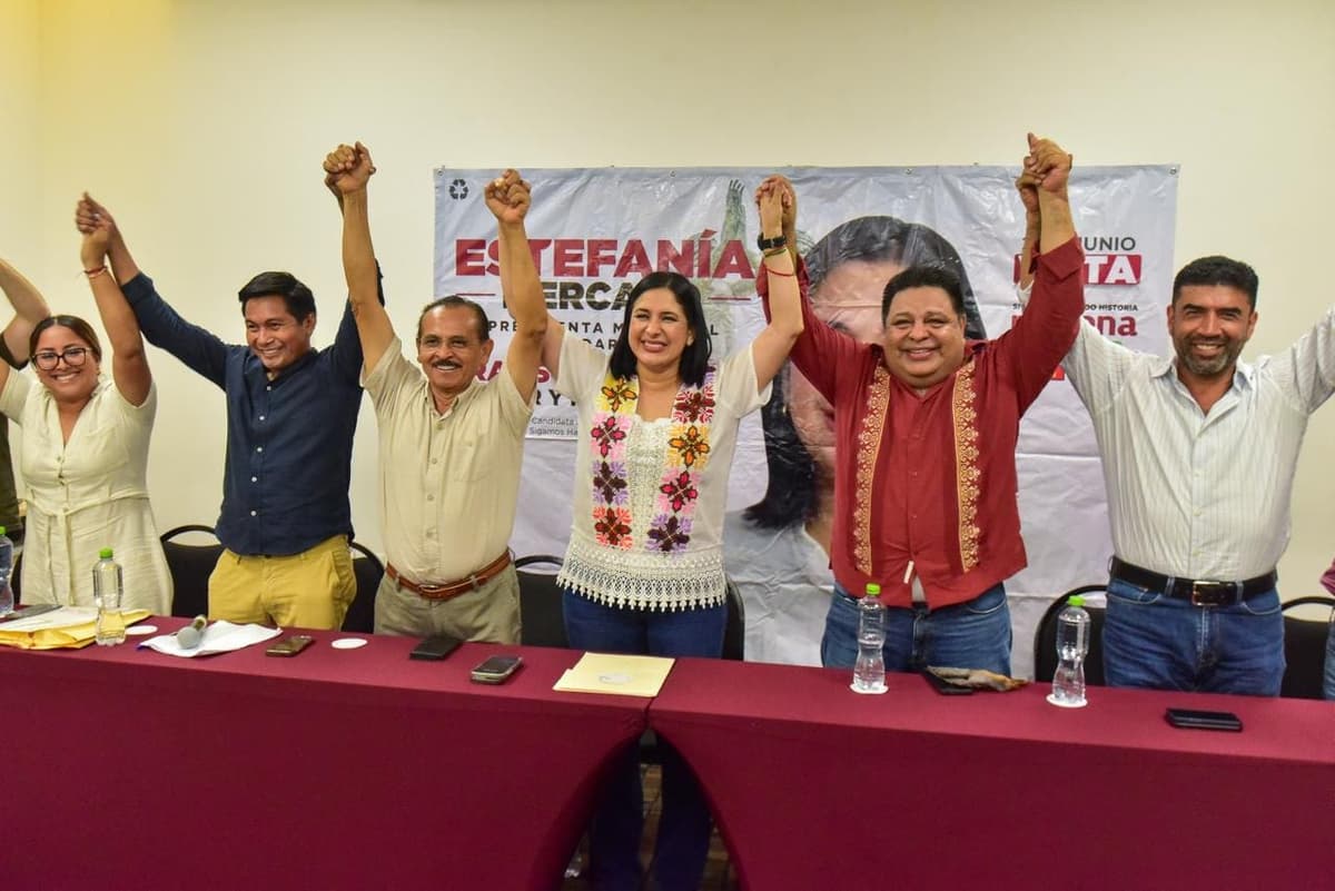 Estefanía Mercado se proclama como virtual presidenta municipal de Solidaridad