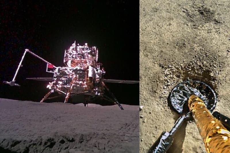 Video: China recoge las primeras muestras de la cara oculta de la Luna