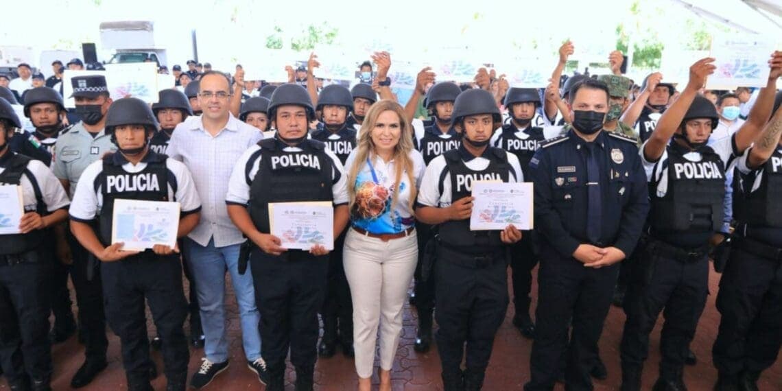 Lili Campos consolida una Policía Municipal equipada y eficiente