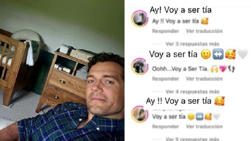 Henry Cavill se une al festejo del Día del Padre por adelantado y fans le responden "voy a ser tía"