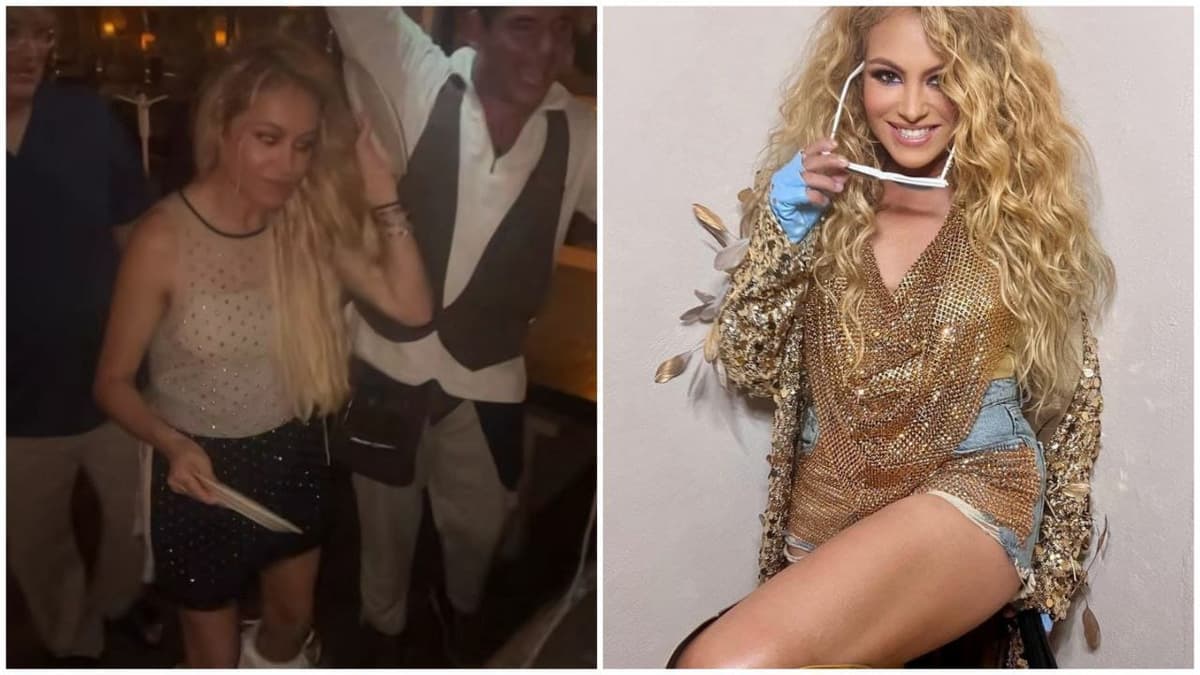 Video: Paulina Rubio celebra su cumpleaños 53 rompiendo toda la vajilla