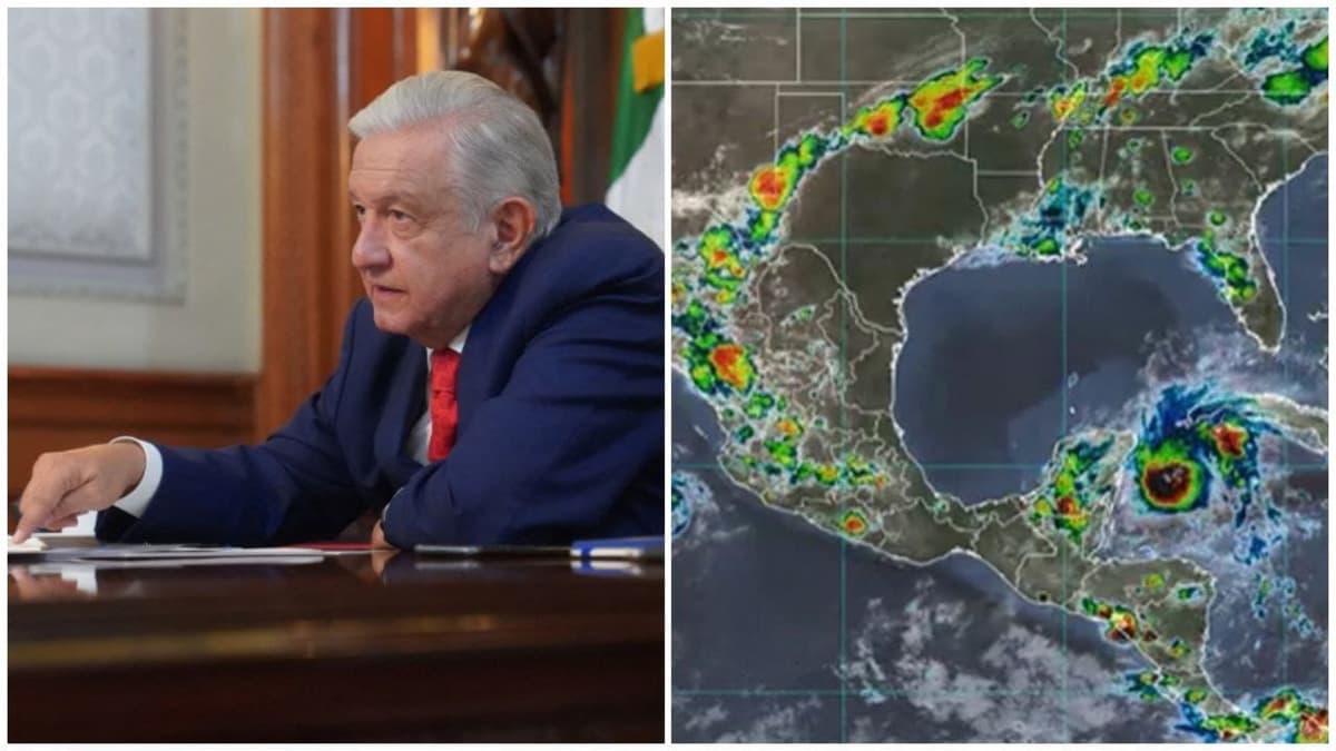 Beryl tocaría tierra en Tulum como categoría 3: AMLO