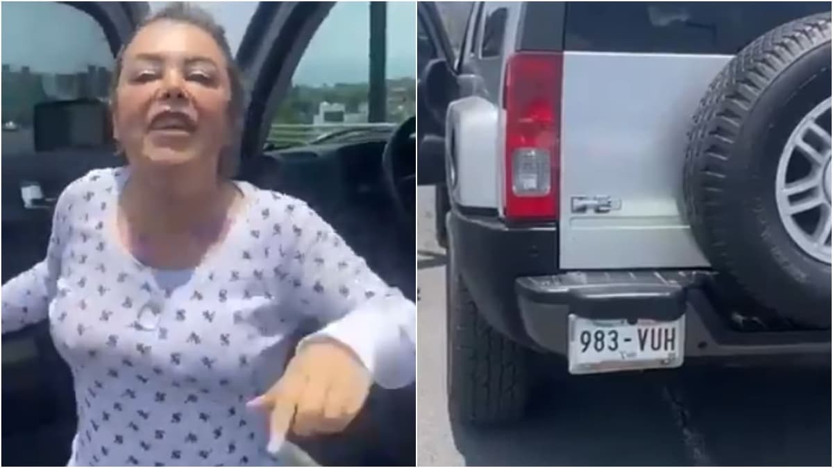 VIDEO: Conductora choca, intenta escapar y se queda sin gasolina en CDMX