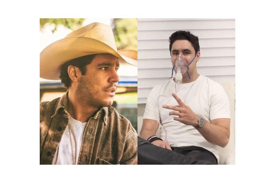 Video: Eduardo Capetillo Jr. preocupa a sus fans al aparecer con un tanque de oxígeno